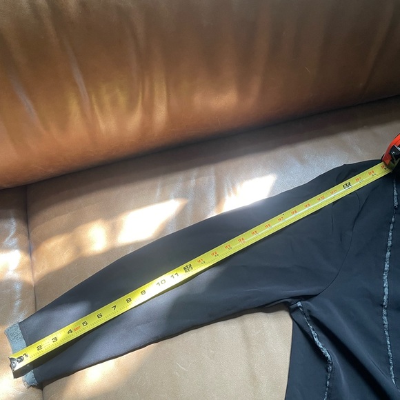 Designer raw edge black and green lace blazer jacket designer unique - Picture 7 of 9